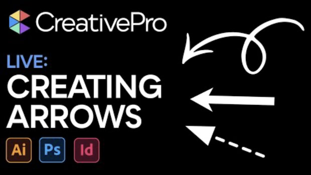 arrows in Photoshop Illustrator and InDesign