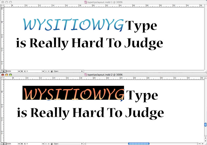 Figure 6: Two windows: one for viewing, the other for selecting.