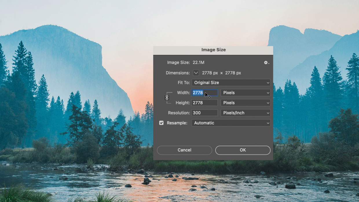 CreativePro live stream video on image size and resolution