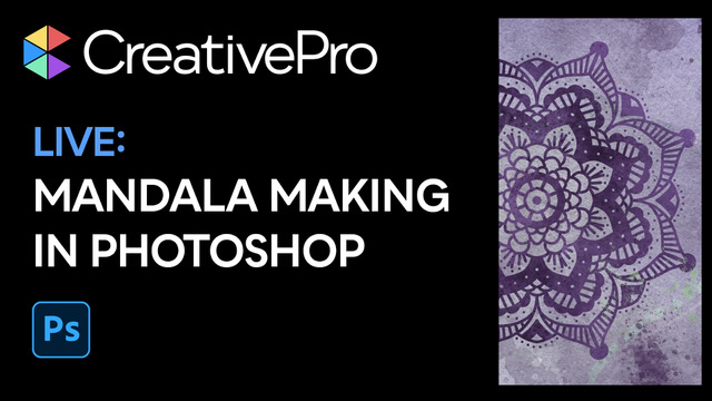 mandala making in Photoshop