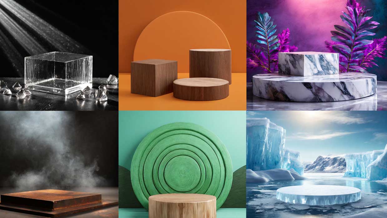 Photo product background set