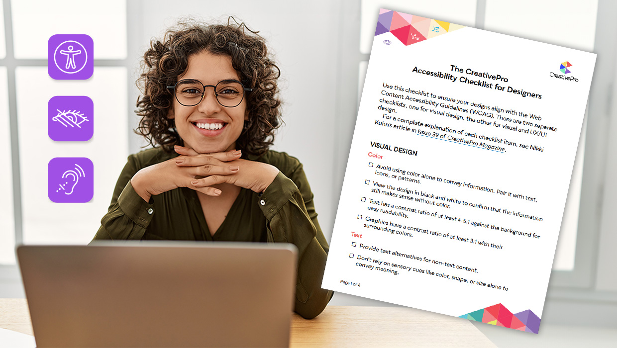 CreativePro Accessibility Checklist for Designers