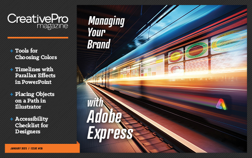 CreativePro Magazine issue 39: Brand Management with Adobe Express