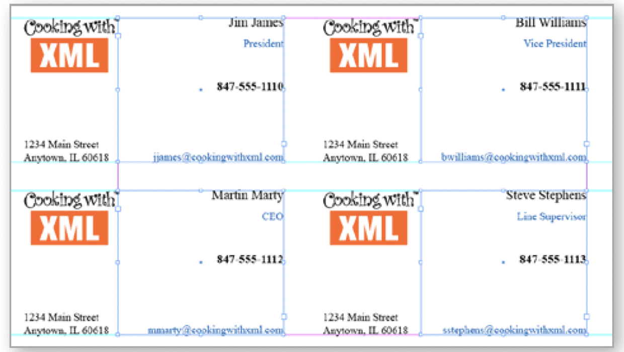 InDesign XML