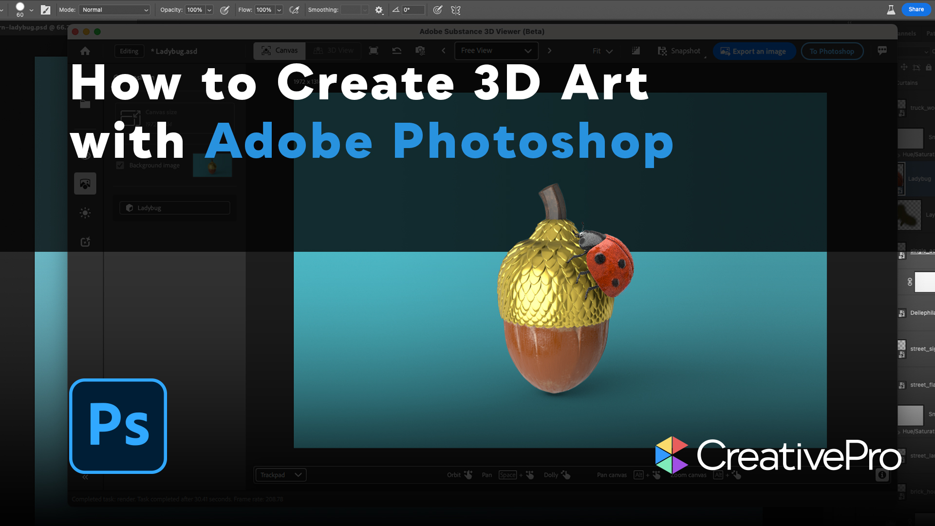 How to Create 3D Art in Photoshop