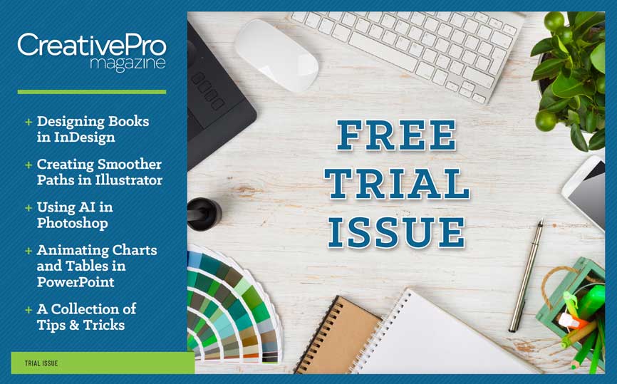 CreativePro Magazine Free Trial Issue