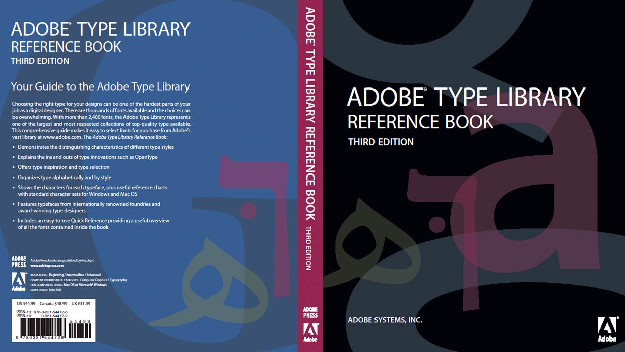 Peachpit Press Adobe Type Reference Book