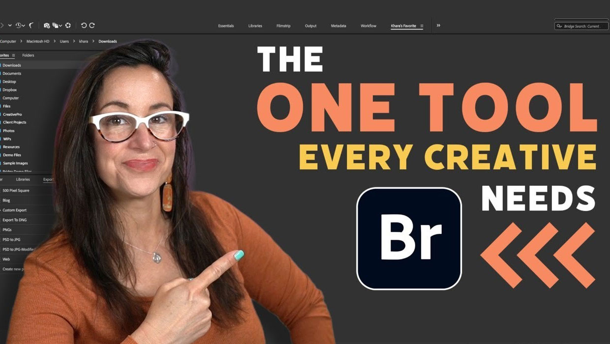 YouTube Livestream: The One Tool Every Creative Needs - Adobe Bridge
