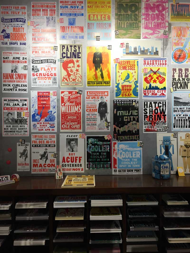 Hatch Show Print posters