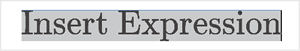 Math ML Insert Expression in InDesign