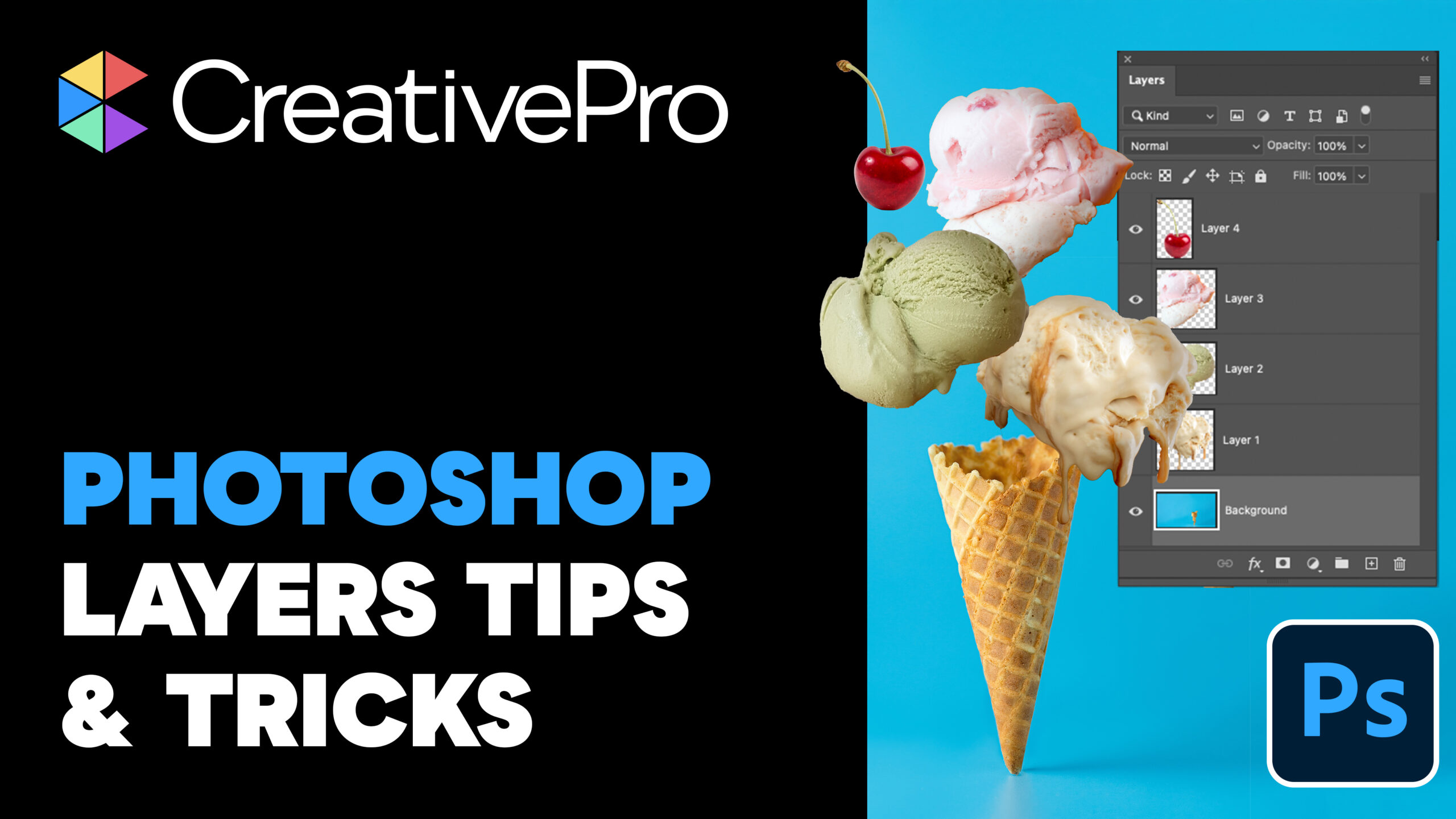 Livestream video: Photoshop Layers Tips and Tricks