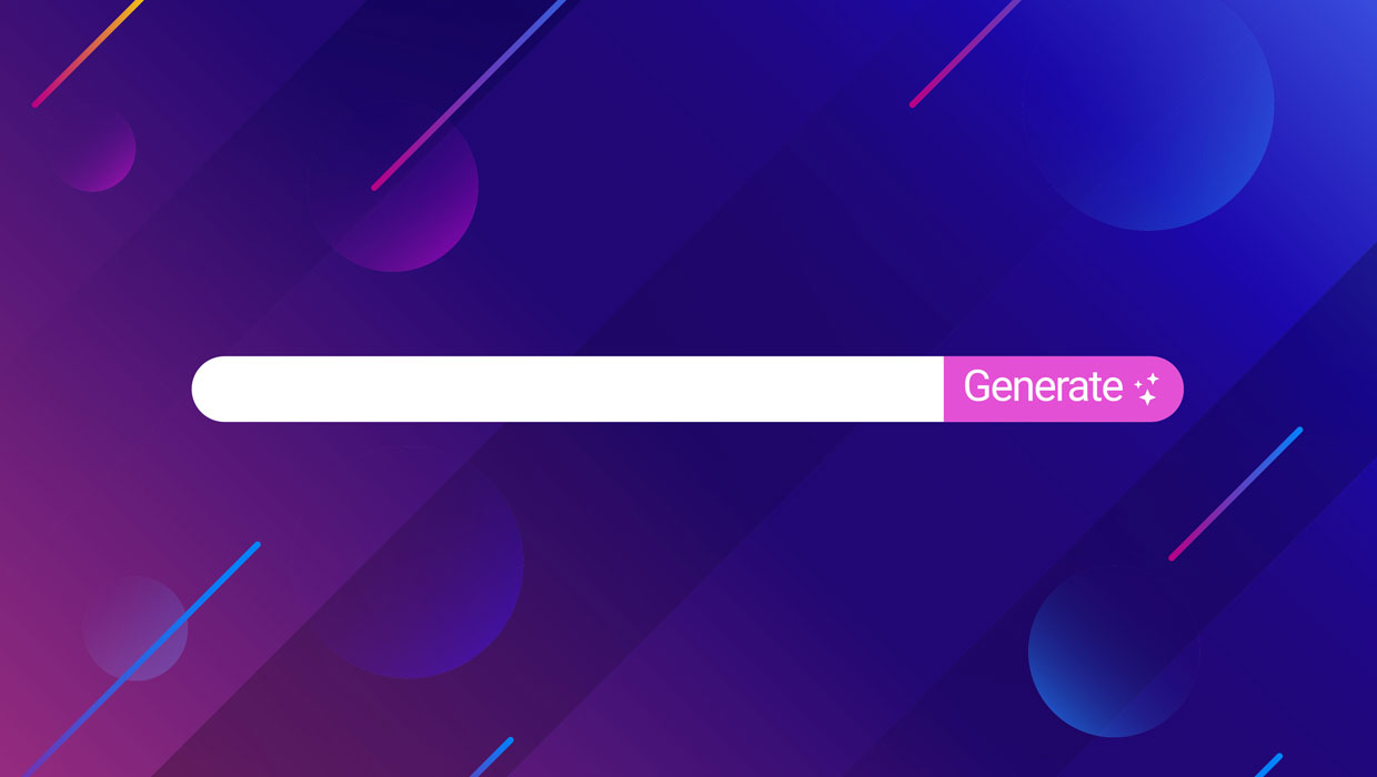 generative AI prompt field