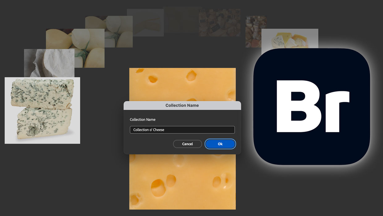 Create a new collection from Review mode in Adobe Bridge