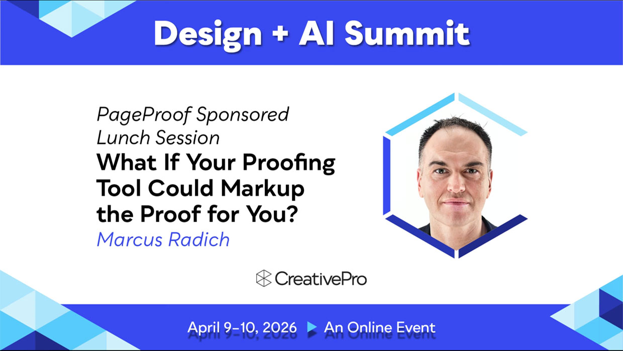 PageProof Sponsored What If Your Proofing Tool Could Markup the Proof for You? Marcus Radich