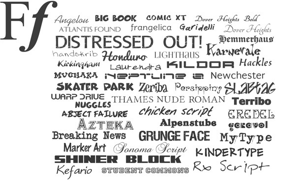 Free fonts Free fonts