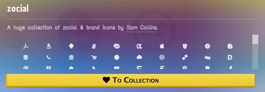 We Love Icon Fonts