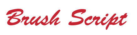Brush Script