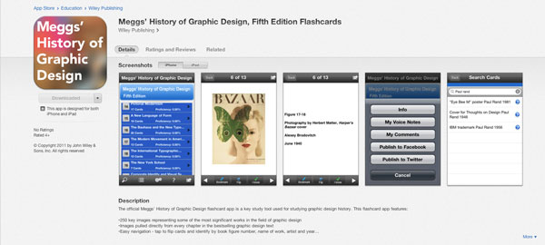 Philip Meggs History of Graphic Design app Philip Meggs History of Graphic Design app