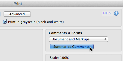 Summarize Comments