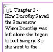 Loaded InDesign place cursor with Autoflow icon.